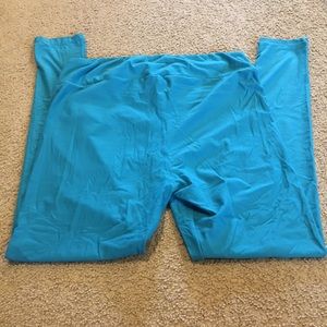 Lularoe solid blue leggings - TC